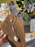 Pink Fish Necklace