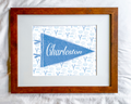 Charleston Pennant Flag Print