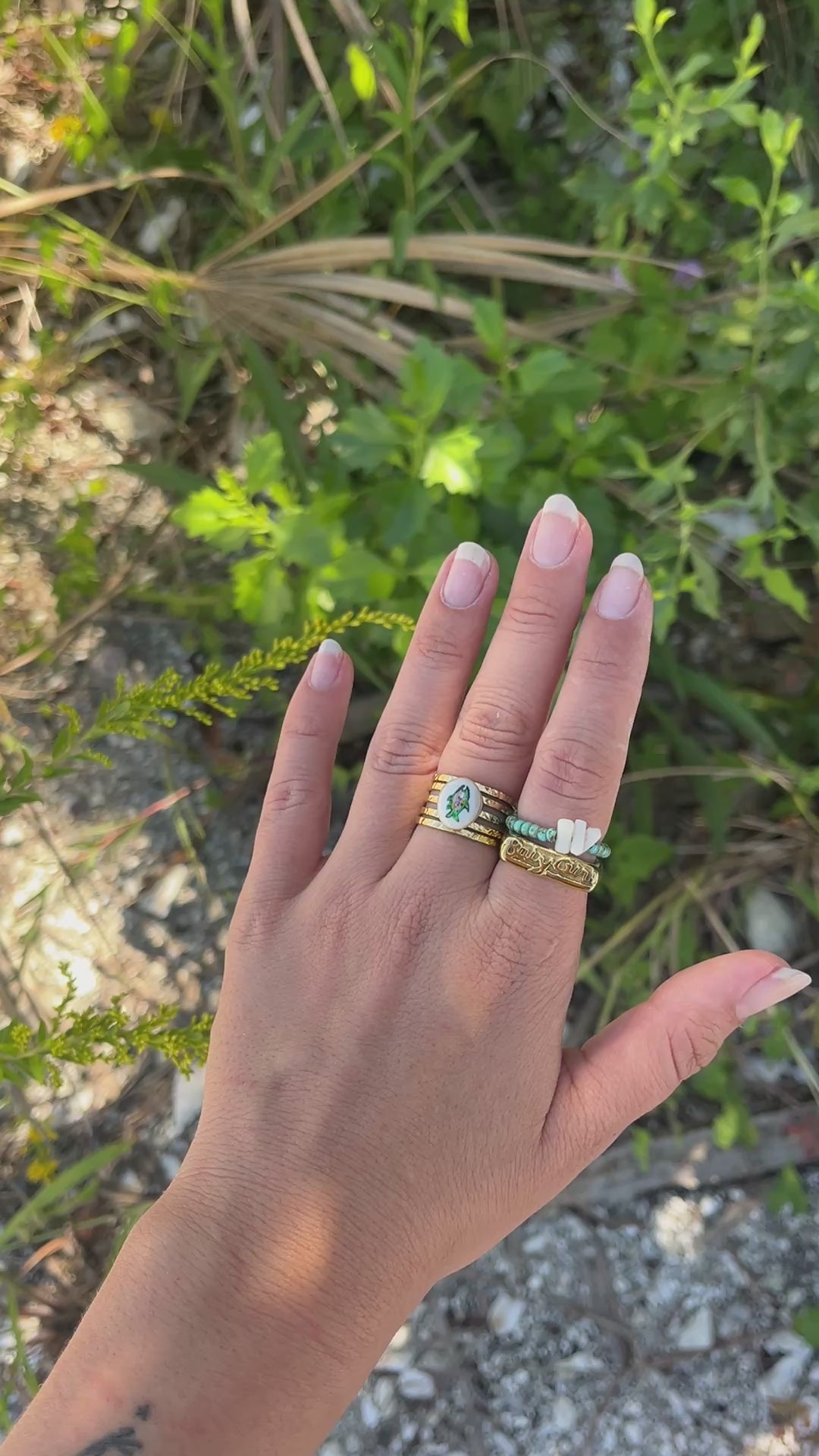 Trout Ring with white background